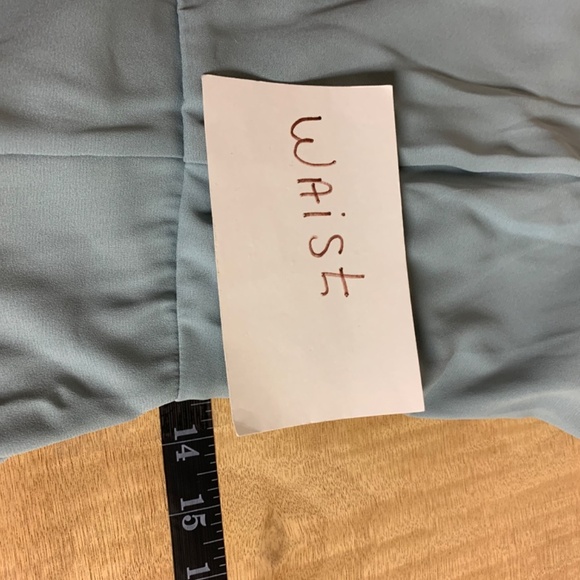 MUMU gown SZ M green prom formal event wedding bridesmaids maxi elegant NWT - Picture 8 of 8